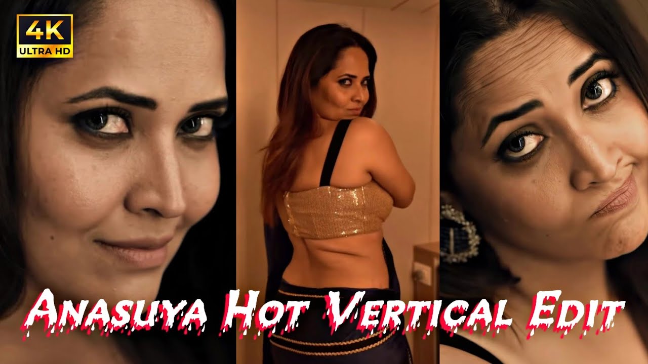 Anasuya Hot Vertical Edit 4K 60FPS Part- 1 #anasuyahot #teluguanchors #trending #anasuyabharadwajhot