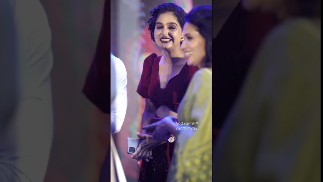 Anaswara rajan hot glamorous look at mike movie first look launch🔥