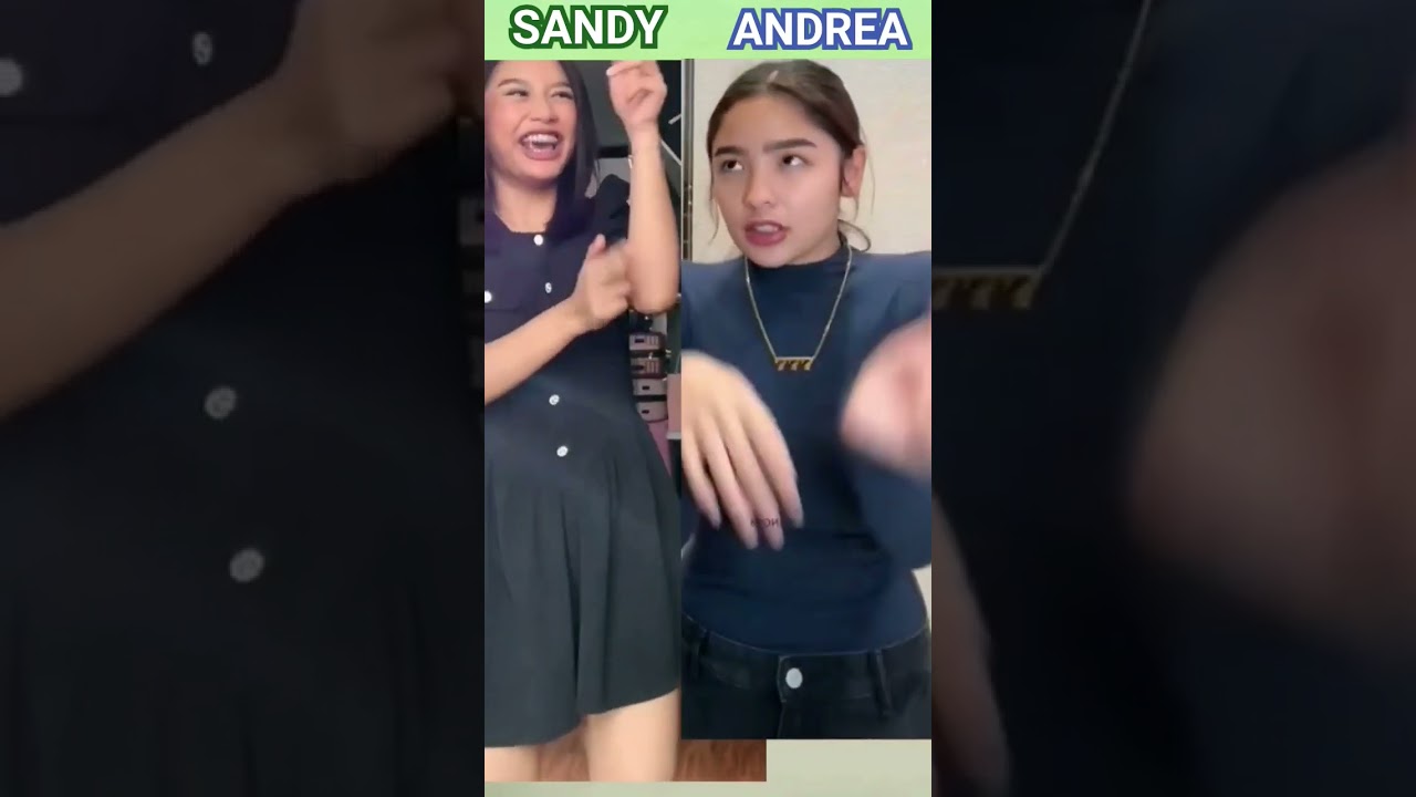 ANDREA BRILLANTES & SANDY DUMP non stop boomborombombom #andreabrillantes #kathniel