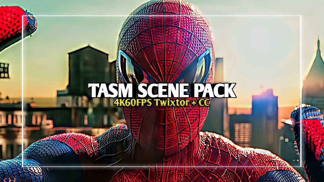Andrew Garfield (The Amazing Spider-Man) Scene Pack | 4K60FPS TWIXTOR + CC