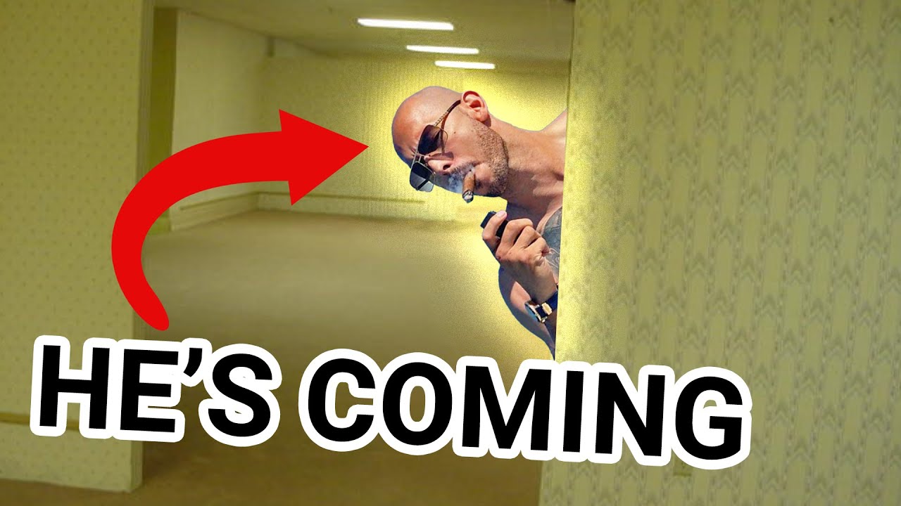 Andrew Tate IN THE BACKROOMS at 3AM CHALLENGE