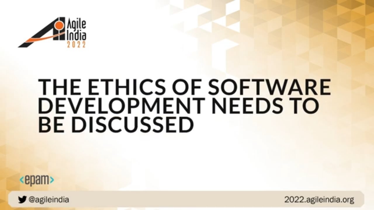 Andy Hunt - the ethics of software development needs to be discussed