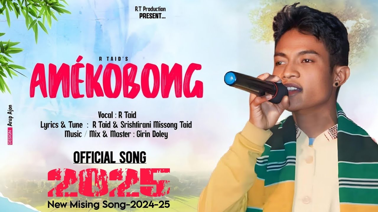 ANEKO BONG | OFFICIAL SONG | R TAID'S | 2025 | GIRIN DOLEY | JR SRISHTI RANI TAID | NEW MISING SONG