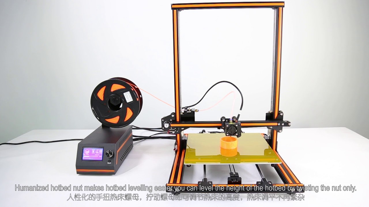Anet E12 3D Printer Printing Show High Cost-effective DIY 3D Printer Large Printing Size