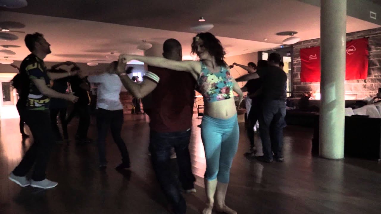 Angela Elizabeth Marie & Joups Gh. Pre-Party-2 Zouk Soul @ Canada Zouk Congress 2015.