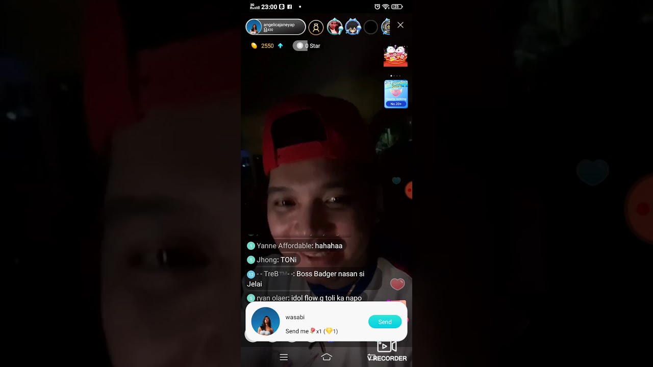 Angelica Jane Yap Bigo Live w/ExBatallion
