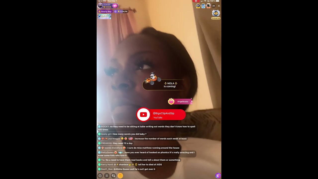 AngelicSoul's kids bullying hey nephew Joshua 3/1/23 #bigoclipandsip