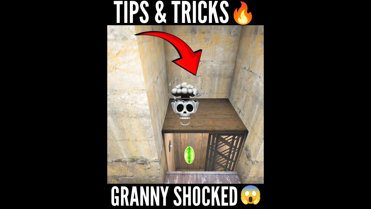 Angelina Lift Secret Trick💀🔥#grannygame#granny#grannyglitches#granny1
