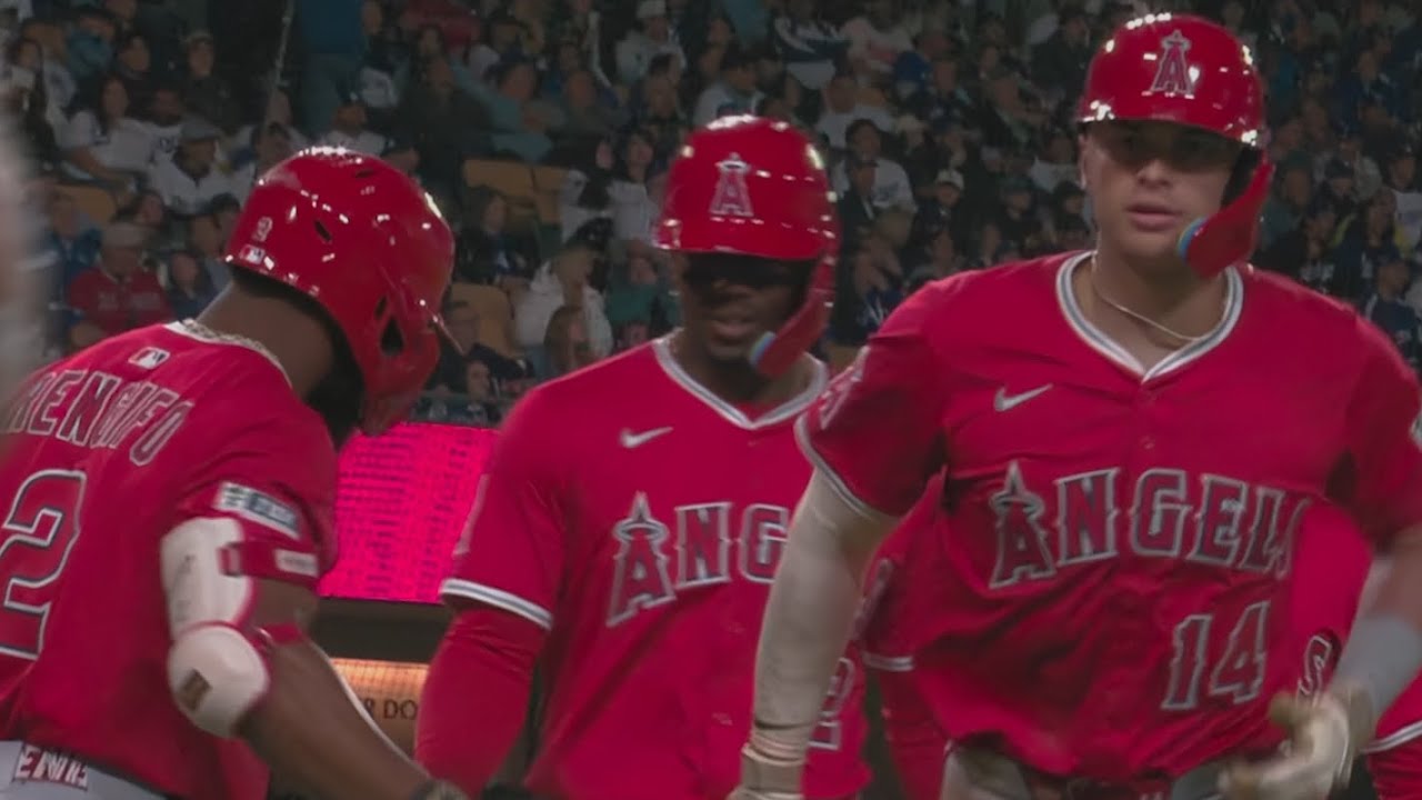 Angels Score 5 in 7th to Retake the Lead against Dodgers!