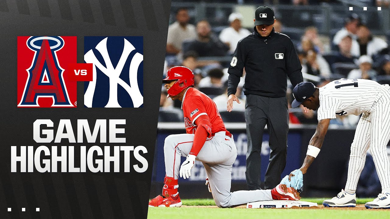 Angels vs. Yankees Game Highlights (6/16/25) | MLB Highlights