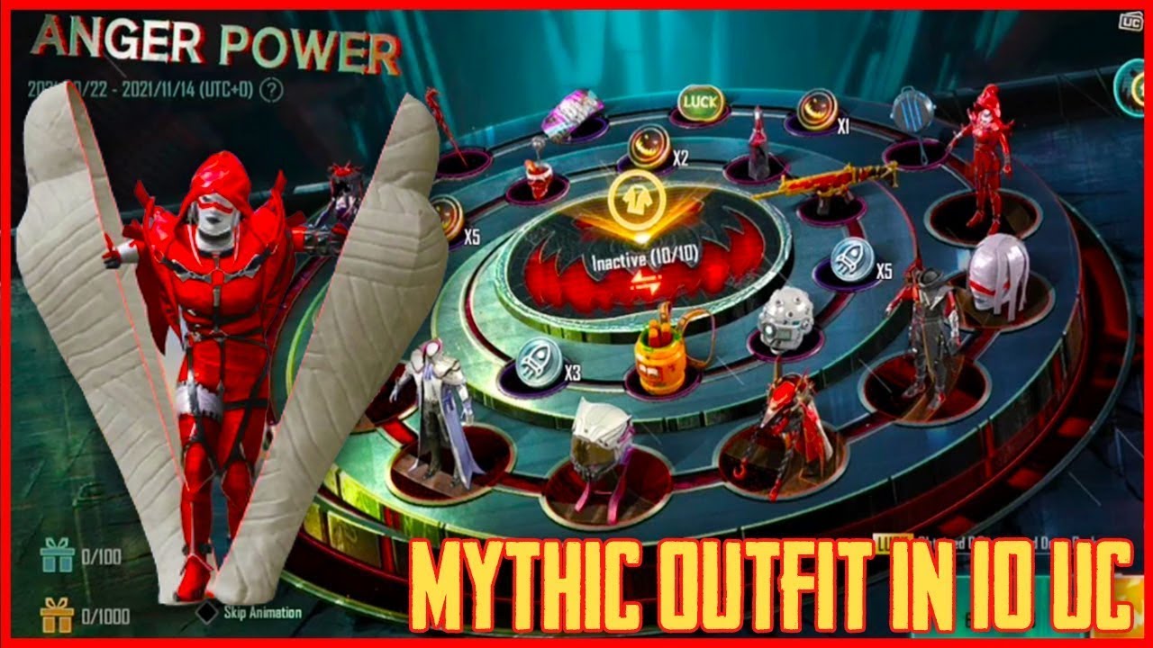 ANGER POWER MYTHIC