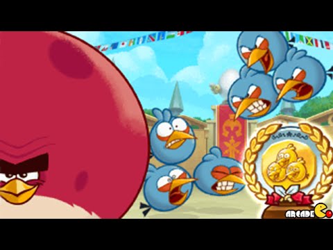 Angry Birds Fight! - NEW BLUE BIRDS ARENA Black Birds Upgraded! iOS/iPad