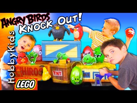 ANGRY BIRDS Game! Build Up Game Win Surprises