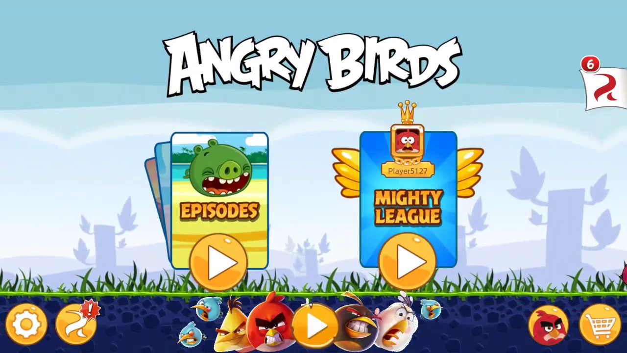 Angry Birds Mighty League Gameplay