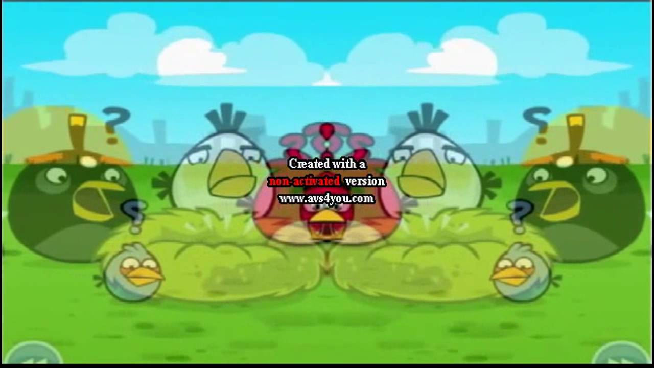Angry Birds Poached Eggs Intro Effects