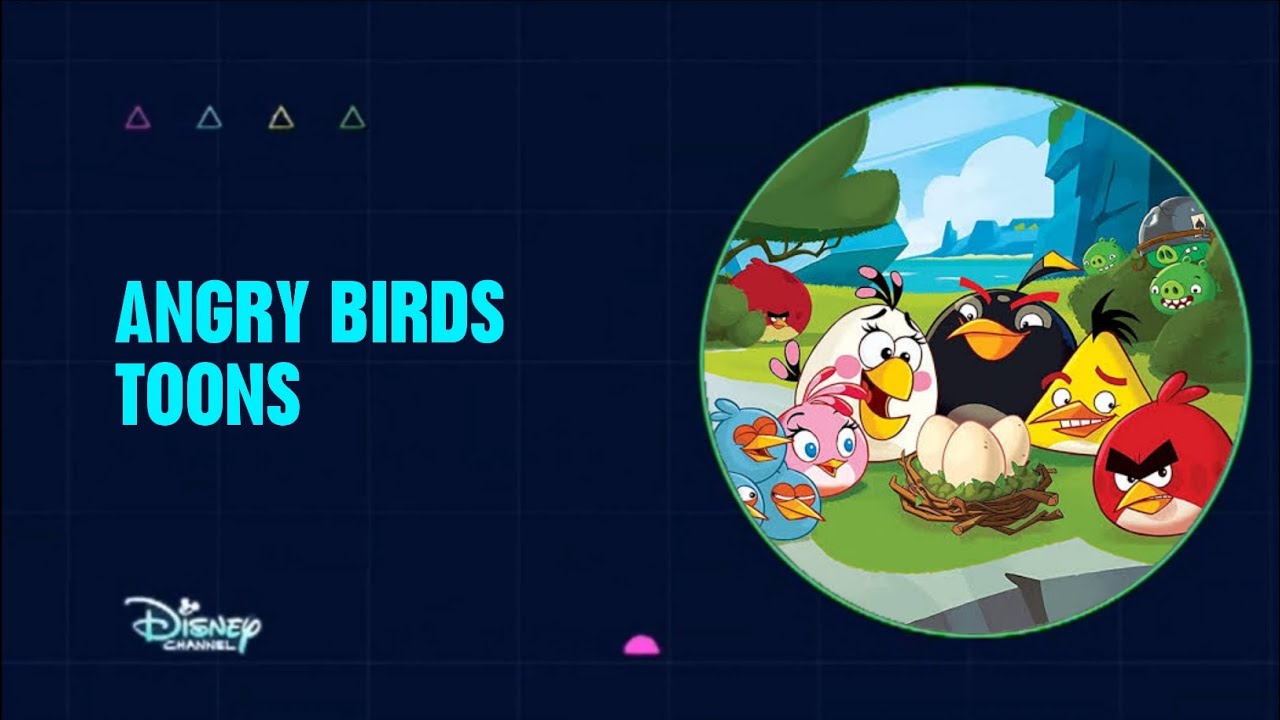 Angry Birds Toons en Disney Channel LA 29 De Mayo 2023 (totally real and rare)