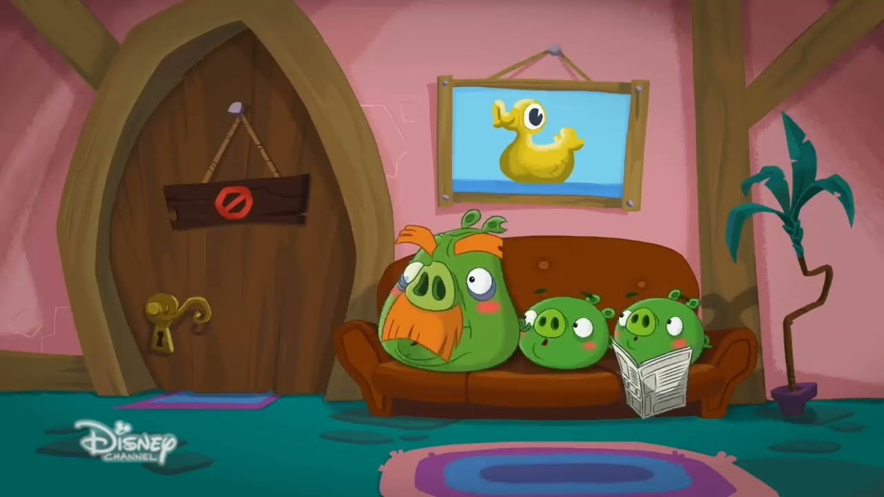 angry birds toons on Disney Channel usa (17 june 2023) totally real and rare