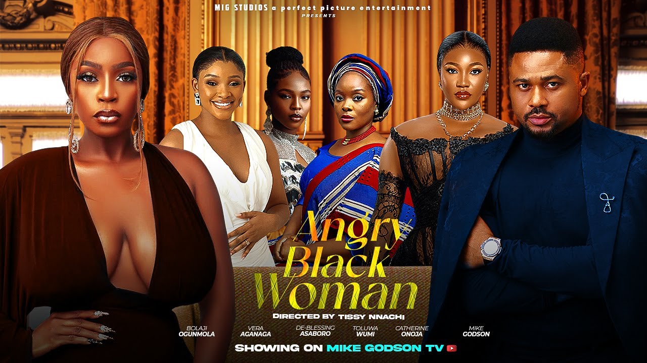ANGRY BLACK WOMAN: MIKE GODSON, BOLAJI OGUNMOLA, VERA AGANAGA #mikegodson #trending #viralvideo #new