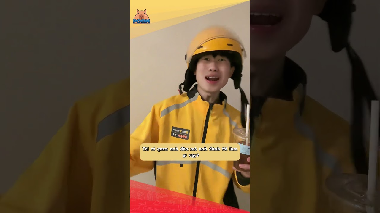 Anh shipper giao hàng 8 tầng không có thang máy 🤣🤣 #shorts #haihuoc #funny #giaitri #haihuocvuinhon