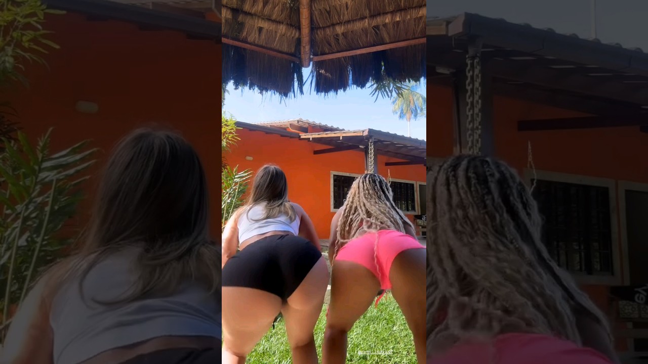ani rocha e kamille dias rebolando gostoso com shortinho colado
