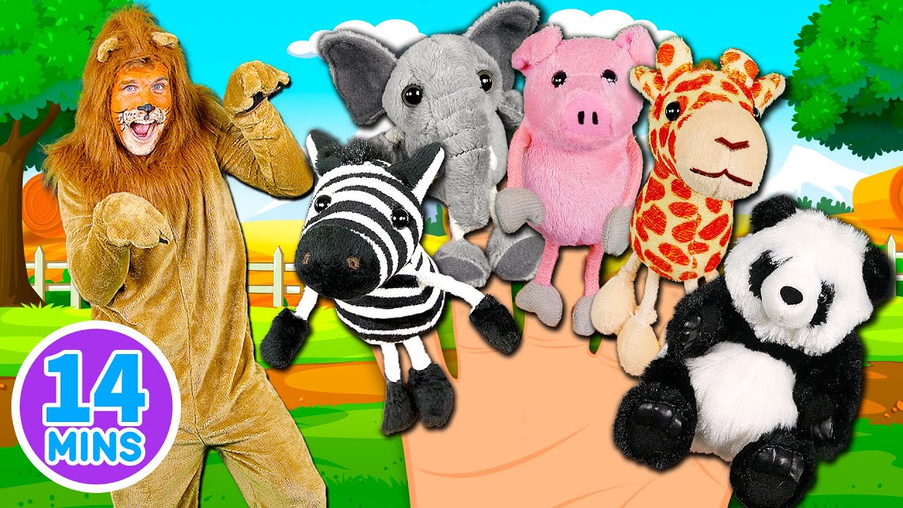 Animals Finger Family | Full Episode - Mega Finger Family Animals Collection 🐾