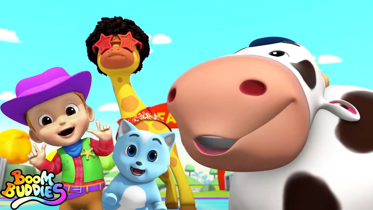Animals Sounds Song | Farm Animals | Kids Songs and Nursery Rhymes | Baby Songs By Boom Buddies