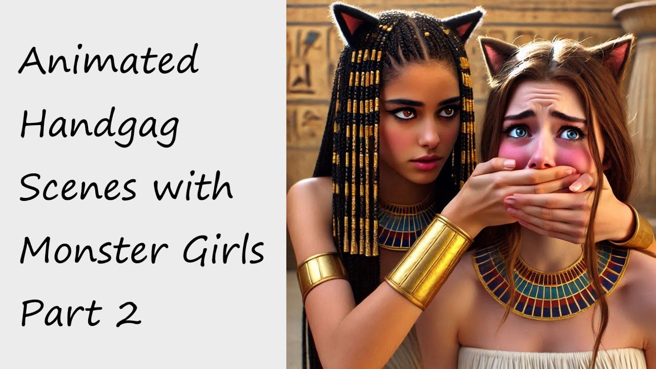 Animated Handgag Scenes with Monster Girls Part 2 [covering mouth] [breathplay]