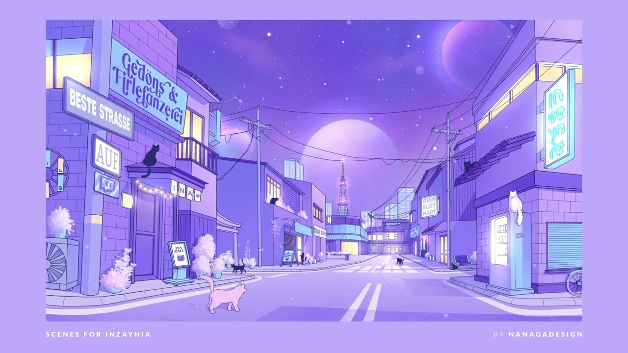 Animated Twitch Starting / Ending Scenes for Inzaynia