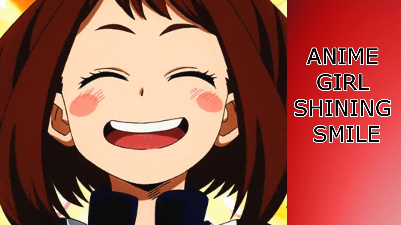 [Anime Expression] Girls is the most beautiful when they smile -Anime Girl Shining Smile