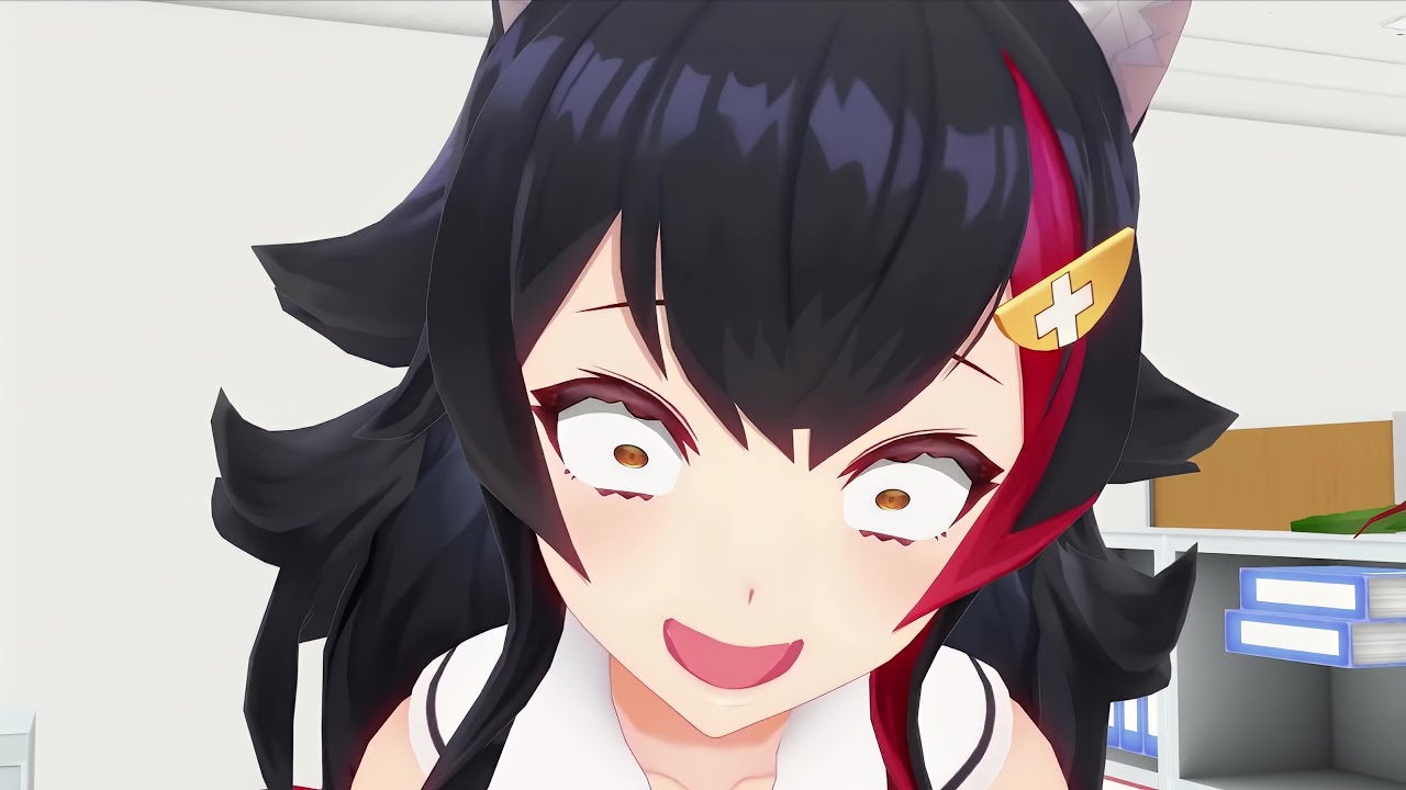 Anime robot girl malfunction scene #17