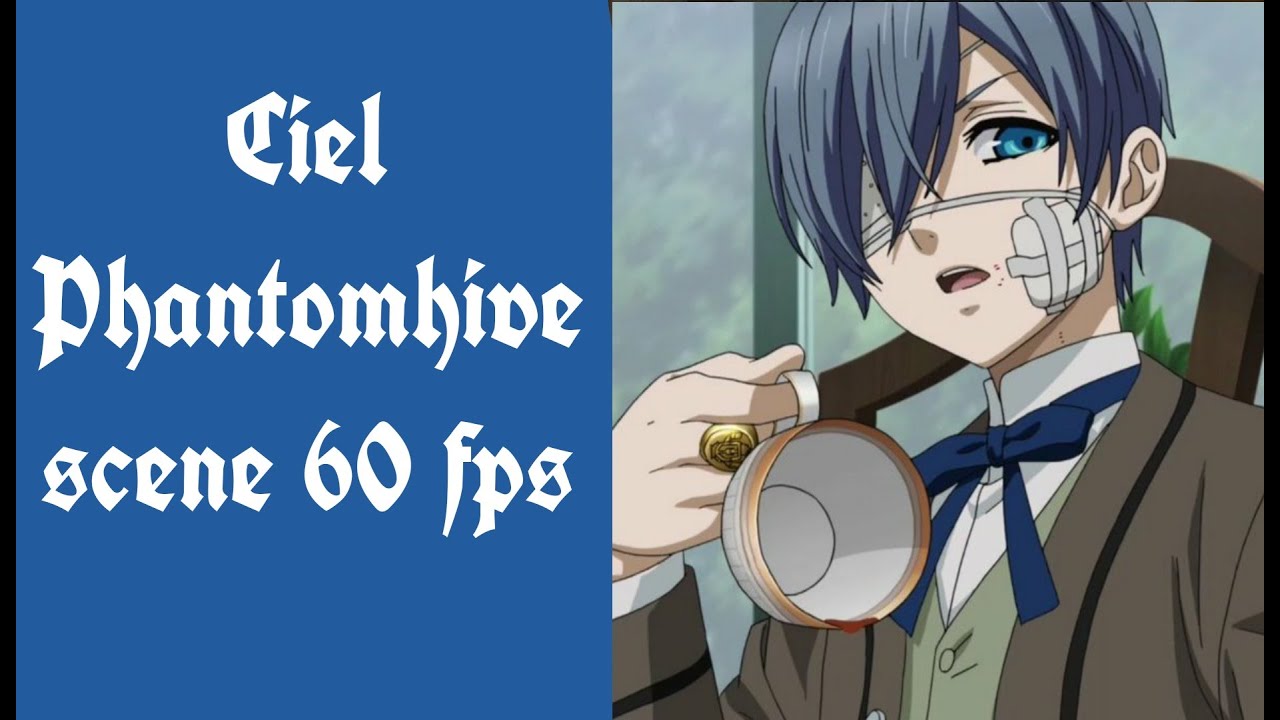 Anime scene – Ciel Phantomhive 60 fps (Book of Atlantic)