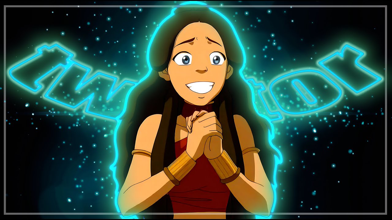 ANIME TWIXTOR 4K Katara #anime #twixtor #thelastairbender #katara