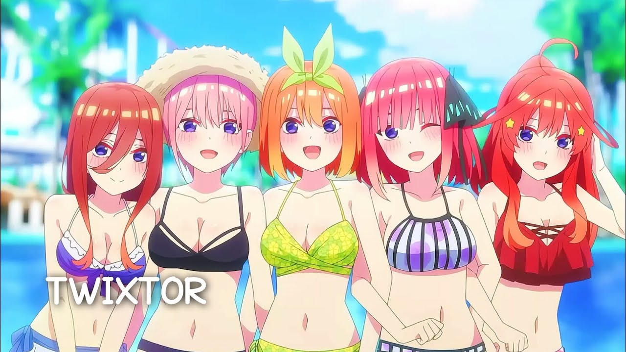 Anime Twixtor Clips (Quintessential Quintuplets Movie)