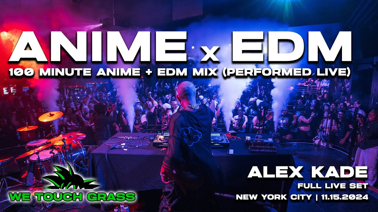 ANIME x EDM DJ set | #WeTouchGrass NYC Anime Rave | 11.15.2024 | Alex Kade