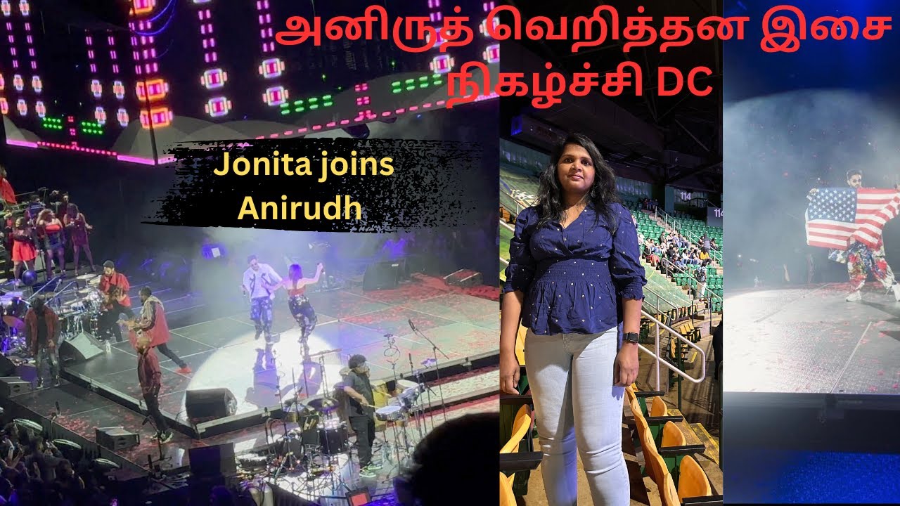 Anirudh USA tour | Washington DC | Jonita Gandhi | Once upon a time tour USA | Anirudh concert