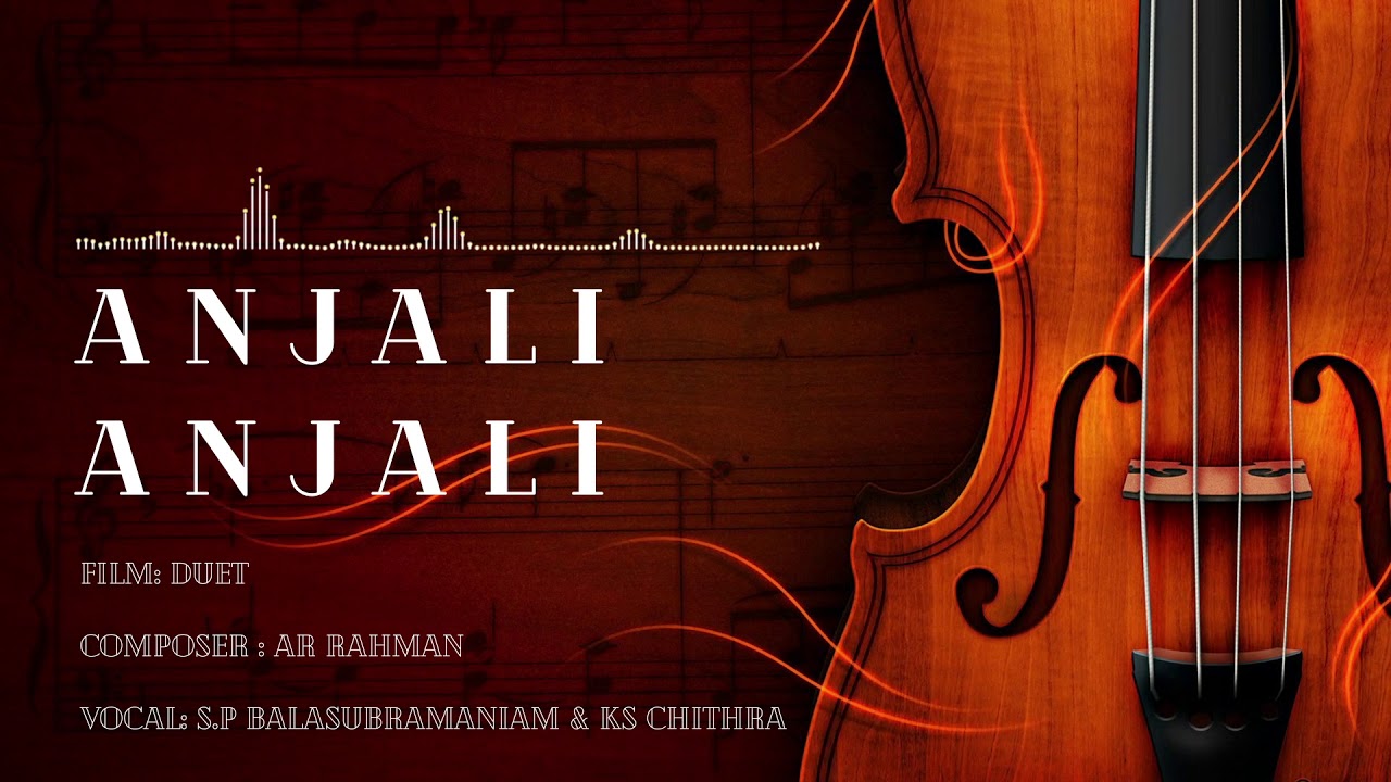 Anjali Anjali | Duet | 24 Bit Song | AR Rahman | SP Balasubramaniam | KS Chithra