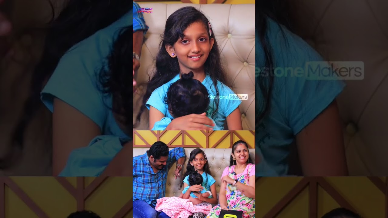 Anjali Nair | Family Funny Special Game Show | Malayalam Actress | Milestone Makers | #shorts
