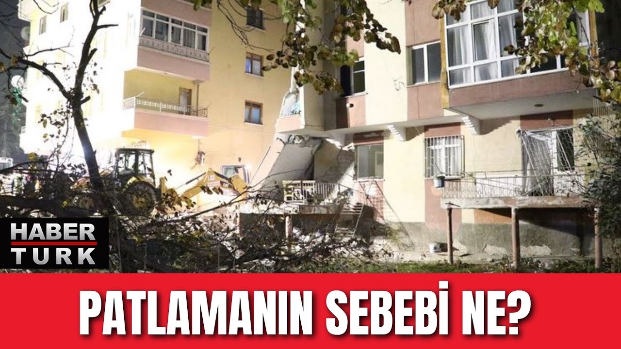 Ankara'da 3 katlı binada patlama!