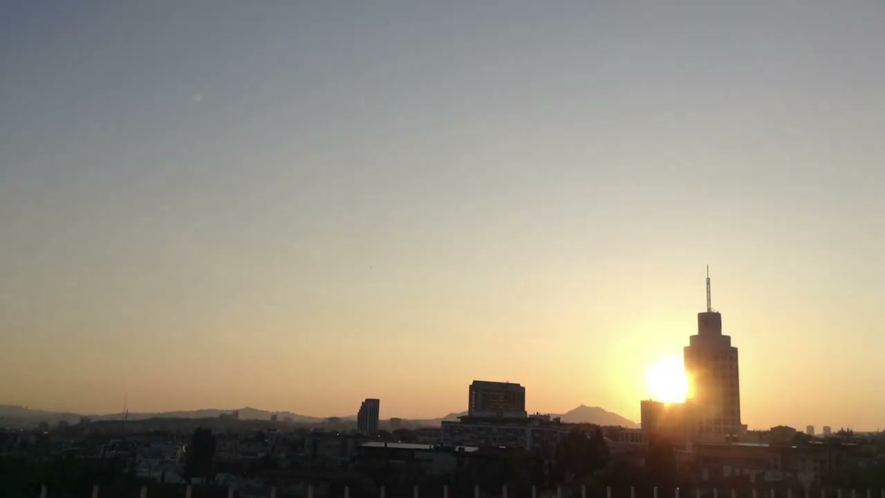 Ankara’da gün doğumu