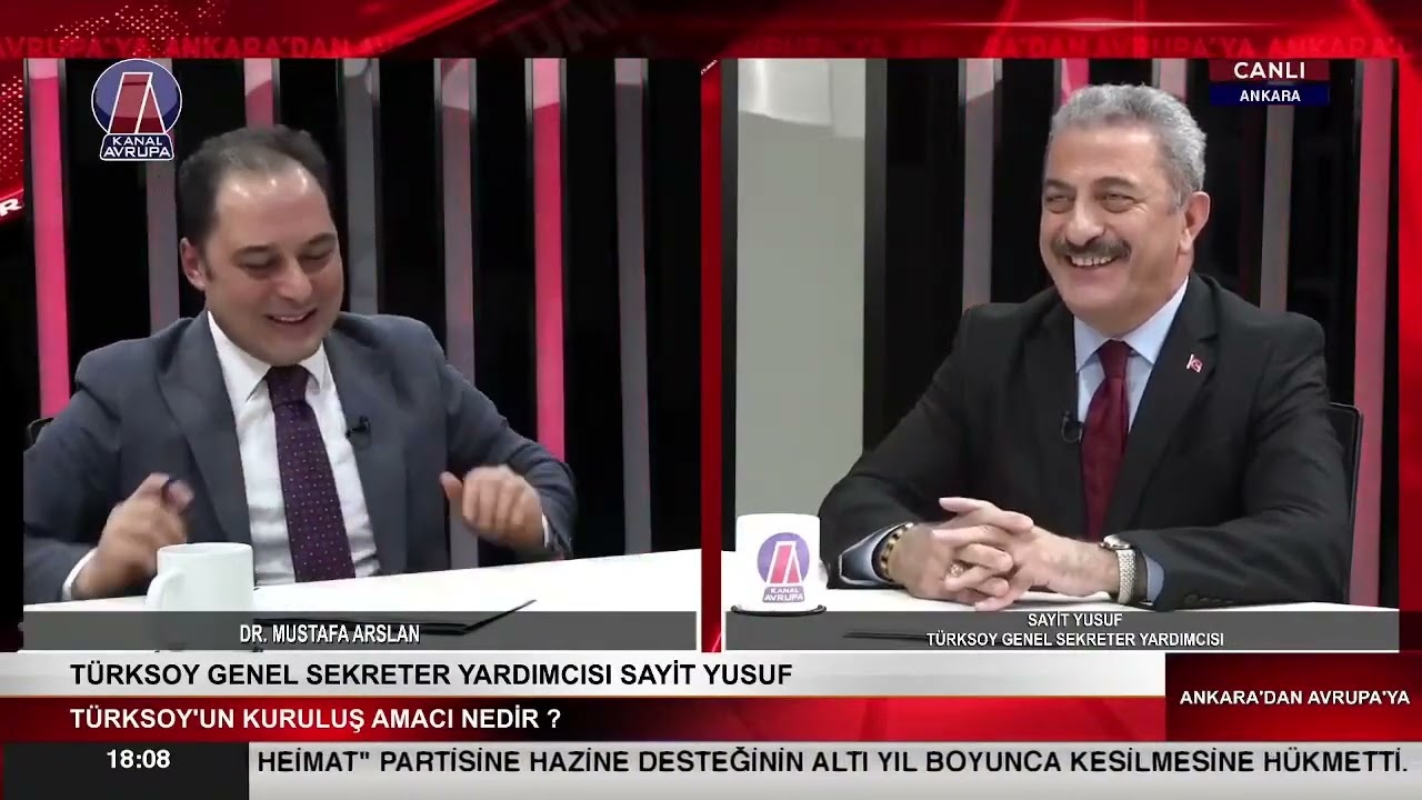 Ankara'dan Avrupa'ya Kanal Avrupa Canlı Yayını - Sayit Yusuf - TÜRKSOY
