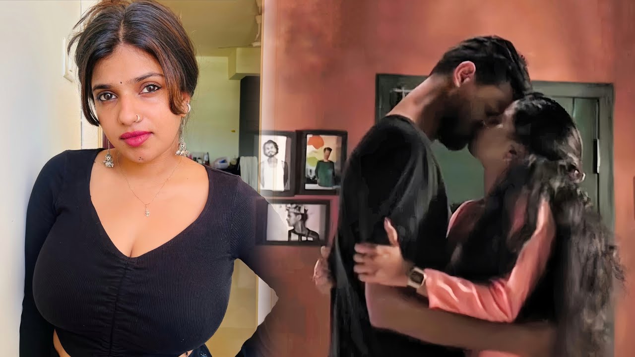 ankita arjunan kiss | Malayalam Actress lip kissing video | Lip kiss