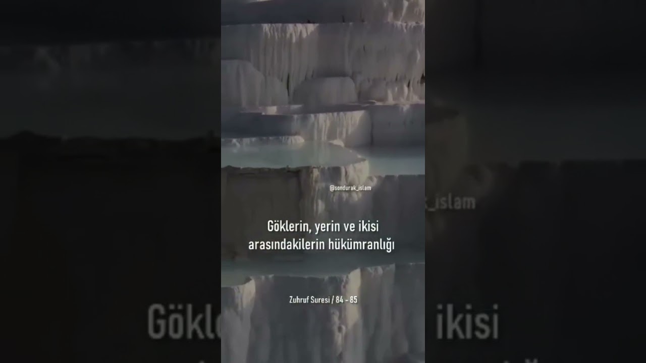 Anlamlı kısa videolar, dini sözler, 30 saniyelik dini video, cuma mesajları, dini status kısa video