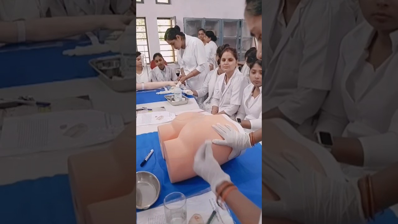 ANM | GNM | Bsc Nursing Students Life 🔥#anm #gnm #nursing #firozbi