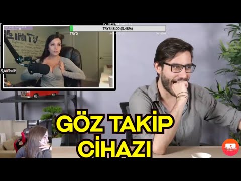 ANNA DENİZ | TEPKİKOLİK GÖZ TAKİP CİHAZI İLE VİDEOLAR İZLEDİK VİDEOSUNU İZLİYOR!