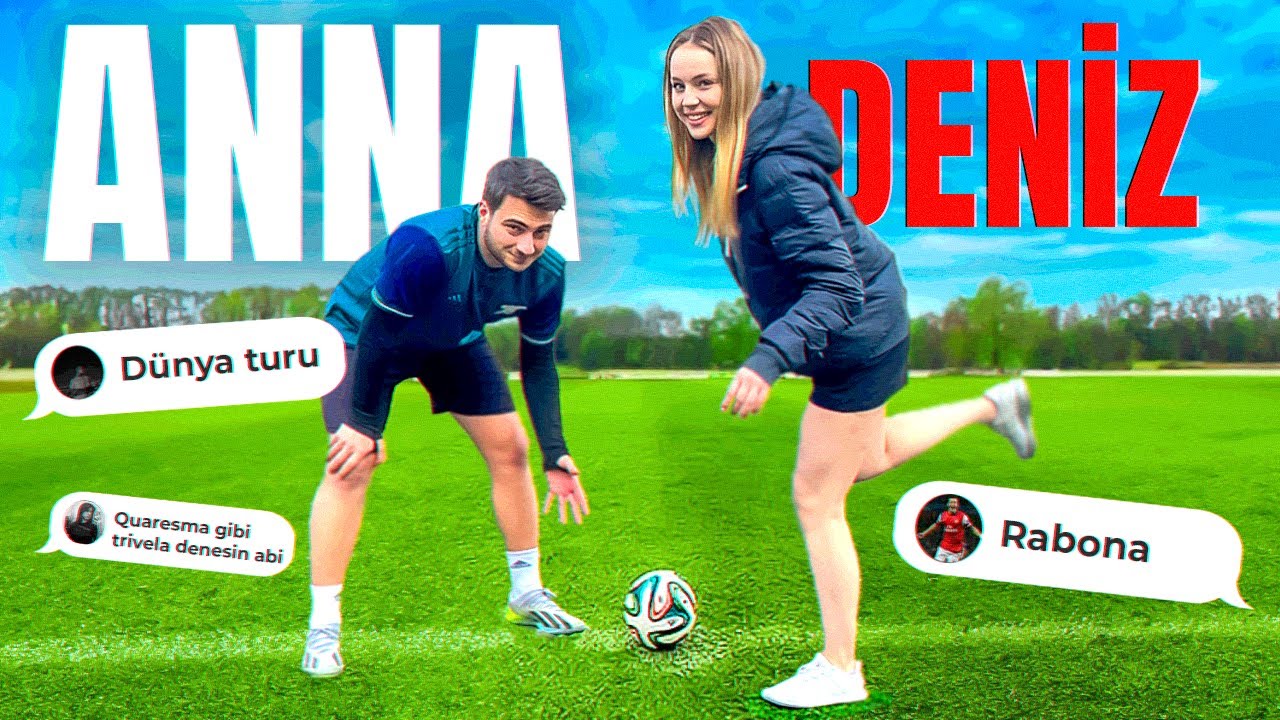 ANNA DENİZ FUTBOLDA NE KADAR YETENEKLİ? @AnnaDenizSayln