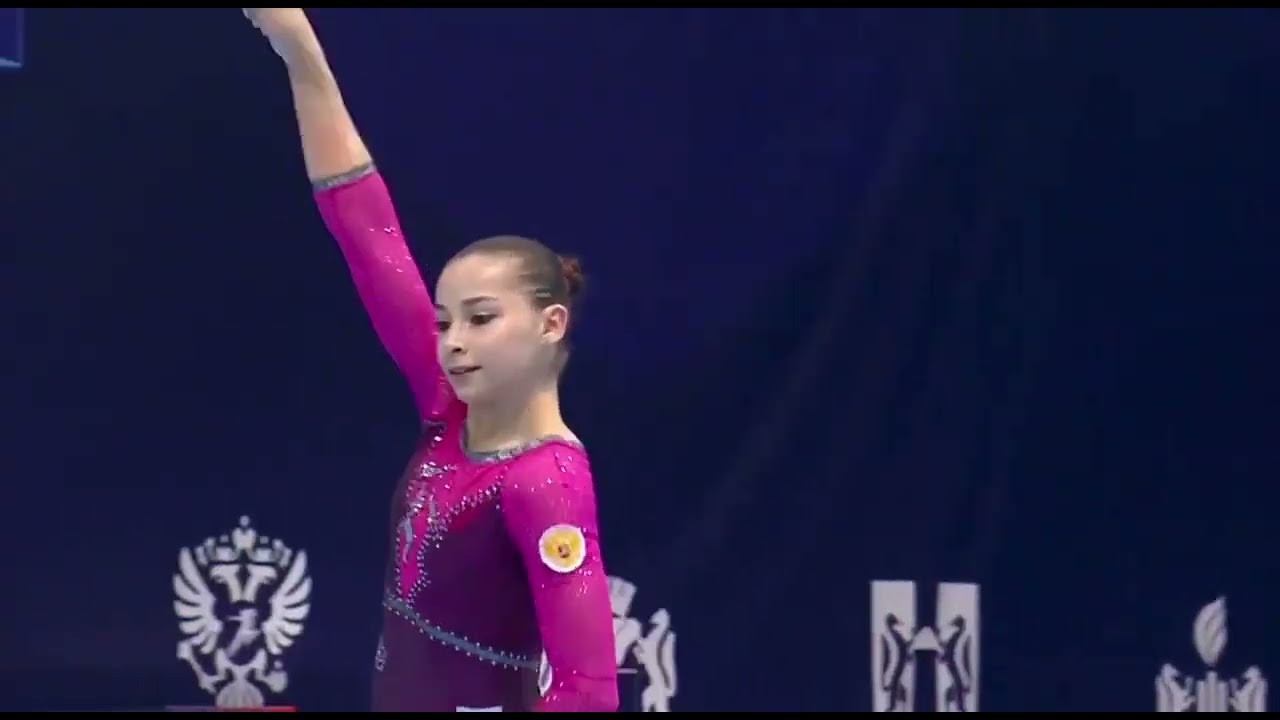 Anna Kalmykova (RUS) Floor Exercise Routine All-round Final in the 2025 Russian Cup in Novosibirsk
