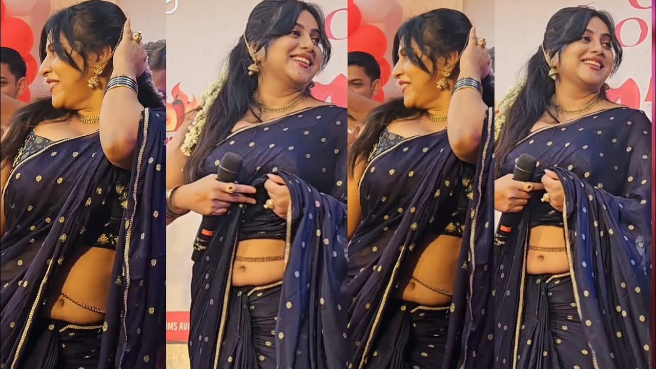 Anna rajan lastest unseen saree show  | malayalam actress |