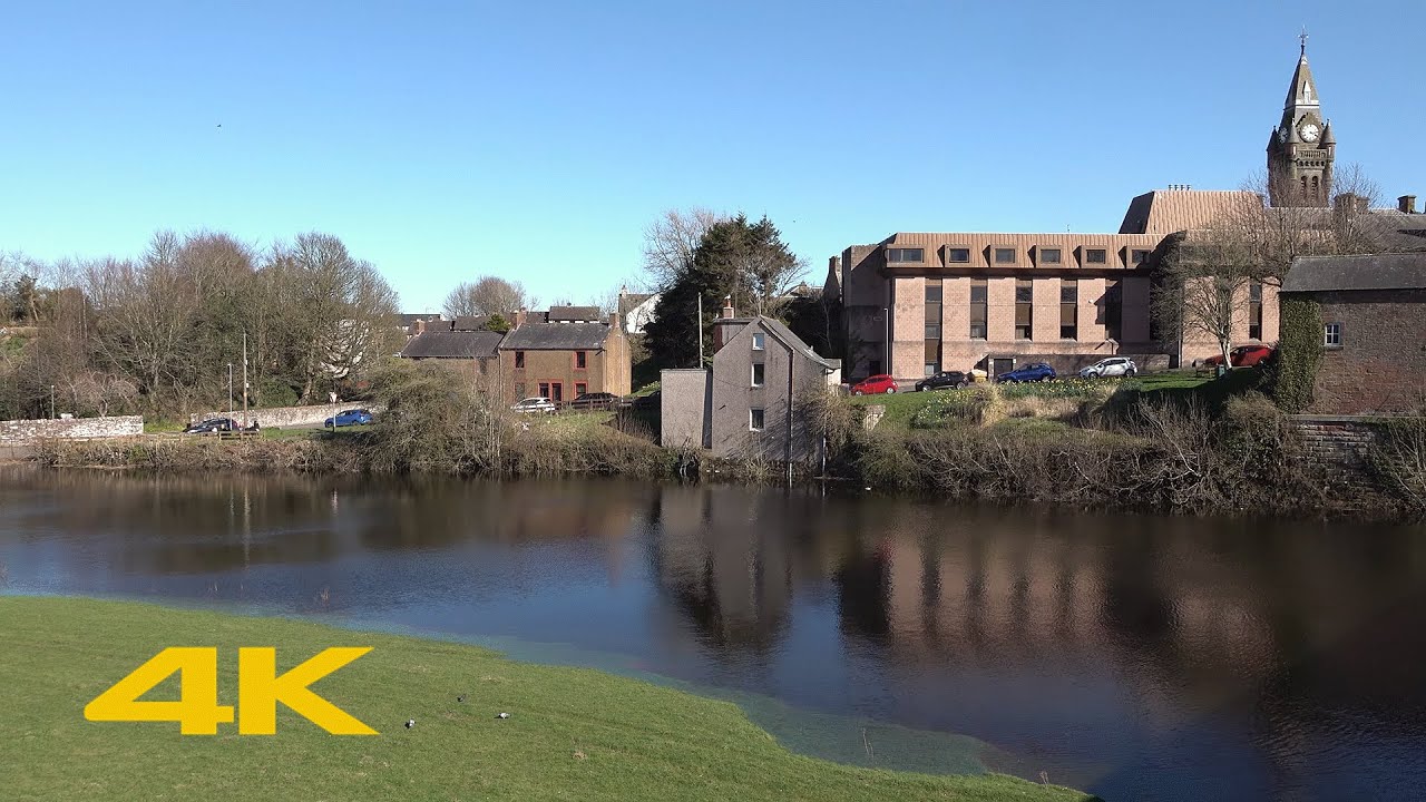 Annan Walk: Town Centre【4K】