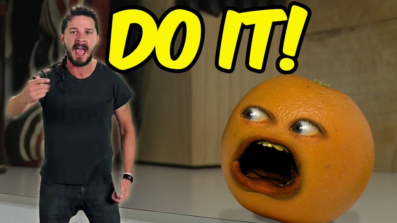 Annoying Orange - Shia LaBeouf Motivates the Kitchen