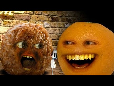 Annoying orange: comedy clubbing pal pitch.